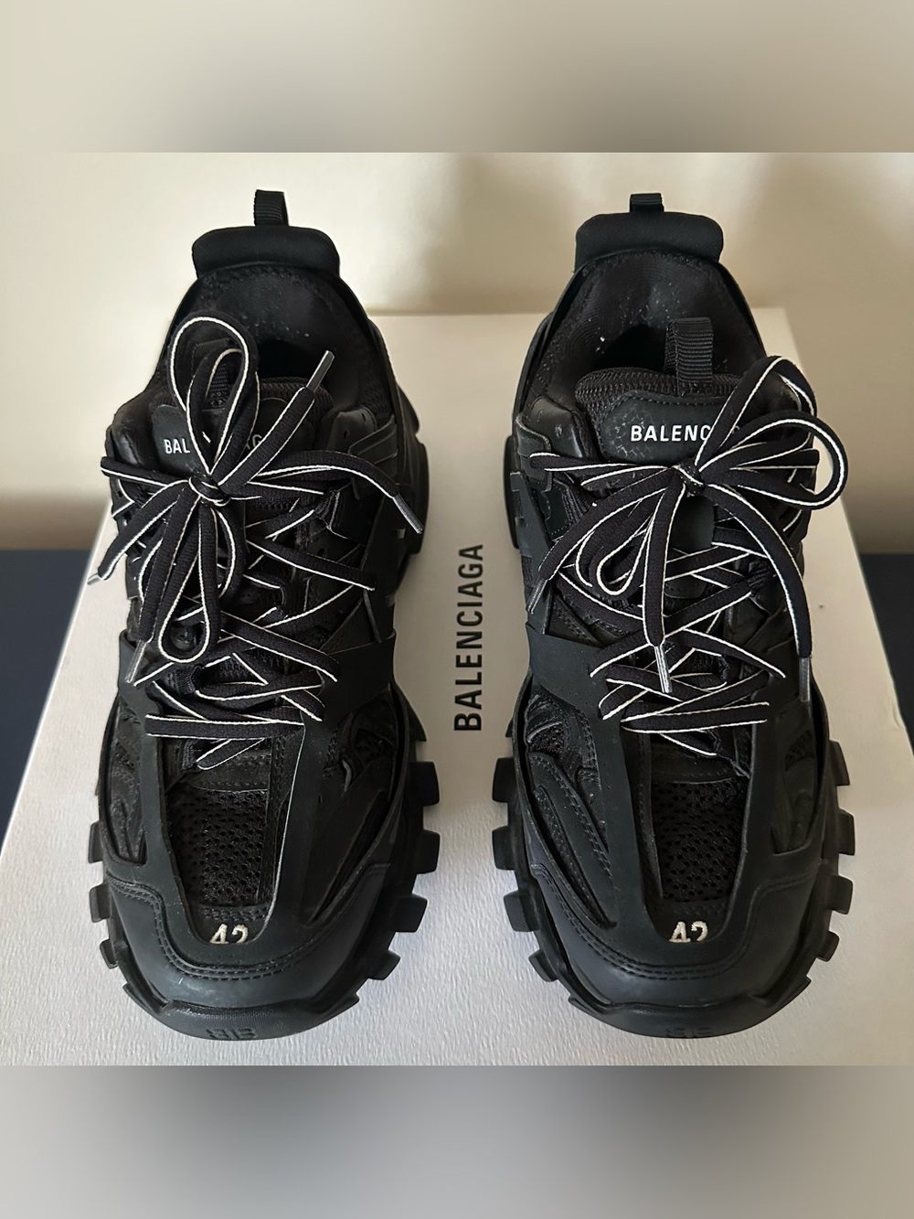 Balenciaga Track Sneakers Black EU 42 / US 9 - Picture 4 of 11
